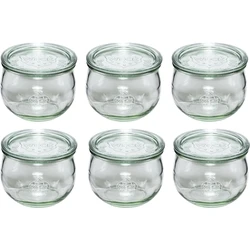 Weck Glass Oil & Vinegar Set with Pourer 580 ml (Model 109108)