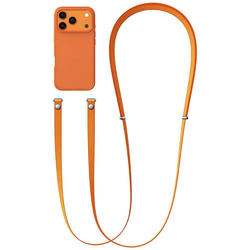 USAMS ZB360 phone lanyard 1.08-2.08m orange