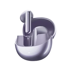 Bluetooth Handsfree Qcy AilyBuds Pro Semi-Ear ANC TWS Purple & A.I. Noise Cancel. A.I. Audio Ultra HD Multi-point