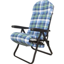 Πολυθρόνα Ιταλίας 7 Θέσεων Μαύρο-Μαξιλάρι