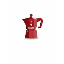 Μπρίκι Espresso Bialetti MOKA EXCLUSIVE Κόκκινο Αλουμίνιο 3 Kopper 