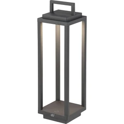 Φωτιστικά δαπέδου & επιτραπέζια ab+ by Abert Resort mobile Table Lamp anthracite