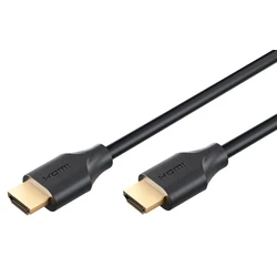 Goobay καλώδιο HDMI 2.2 80091, 16K/60Hz, 96 Gbps, 1m, μαύρο