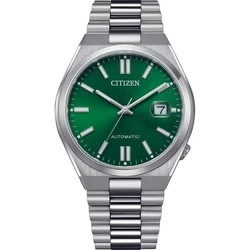 Ανδρικό Ρολόι Citizen TSUYOSA AUTOMATIC Πράσινο Ασημί (? 40 mm)