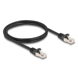 Καλώδιο Δικτύου Delock RJ50 80187, S/FTP, 26 AWG, 1m, μαύρο