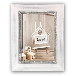 Κορνίζα Τοίχου ZEP Athis White 20x25 Wooden Frame SY1281