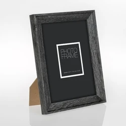 Κορνίζα Τοίχου ZEP Torino Black 13x18 Holz Bilderrahmen RT257L