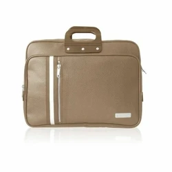 Bombata 24h Classic Club Τσάντα Ώμου / Χειρός για Laptop 15.6" σε Μπεζ χρώμα