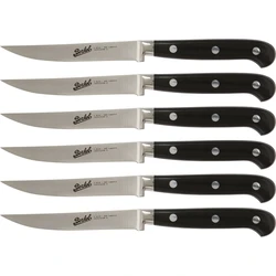 Berkel Adhoc Glossy Black Steak Knife Set 6 pcs