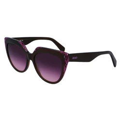 Liu Jo Γυναικεία Γυαλιά Ηλίου με Μωβ Κοκκάλινο Σκελετό και Μωβ Ντεγκραντέ Φακό LJ783S-212