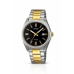 Casio Ανδρικά Ρολόγια MTP-1302SG-1AVDF Ασημί