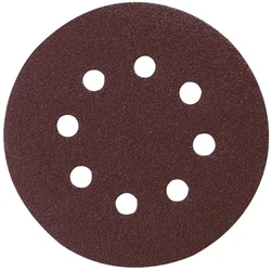 Makita Sanding Sheets for Random Orbital Sander K40 with Holes 125x125mm Set of 10 (P-43533)