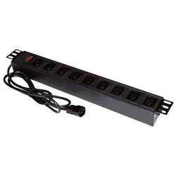 Πολύπριζο Alantec 9 Θέσεων με Διακόπτη και Καλώδιο 1.8m