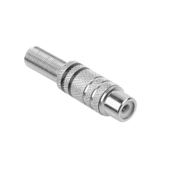 Default RCA Female Metal Black DM 0065A