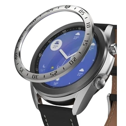 Ringke Bezel Styling Samsung Galaxy Watch 3 41mm Stainless Steel Silver GW3-41-01