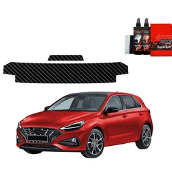 GrizzGlass BodyShield Carbon boot sill film for Hyundai i30 Hatchback (2020-2025) [2in1]