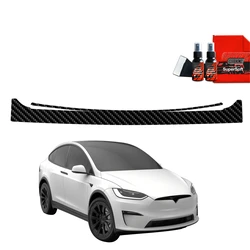GrizzGlass BodyShield Carbon boot sill film for Tesla Model X (2021-2025)