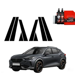 GrizzGlass BodyShield Black pillar film for Cupra Formentor (2020-2024) [8in1]