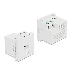 Πρίζα USB Delock Type-C θύρα φόρτισης Easy 45 81312 18W, 45x45mm, λευκό