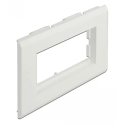 Bάση πρίζας DeLOCK moduleς Easy 45 81316, 130 x 80 mm, λευκό