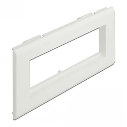 Bάση πρίζας DeLOCK module Easy 45 81317, 175x80mm, λευκό