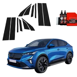 GrizzGlass BodyShield Carbon pillar film for Renault Rafale (2024-2025) [10in1]