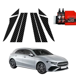 GrizzGlass BodyShield Carbon pillar film for Mercedes A-Class W177 (2018-2025) [8in1]