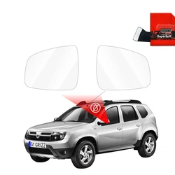 GrizzGlass ZeroDrop Rain-repellent mirror film for Dacia Duster (2013-2017)