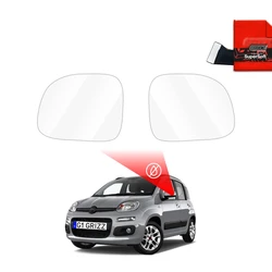GrizzGlass ZeroDrop Rain-repellent mirror film for Fiat Panda 3 (2011-2016)