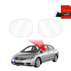 GrizzGlass ZeroDrop Rain-repellent mirror film for Honda Civic 8 (2006-2011)