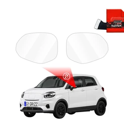 GrizzGlass ZeroDrop Rain-repellent mirror film for Leapmotor T03 (2025)