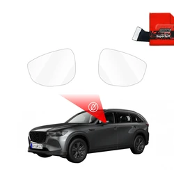 GrizzGlass ZeroDrop Rain-repellent mirror film for Mazda CX-80 (2023-2025)