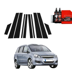 GrizzGlass BodyShield Carbon pillar film for Opel Zafira B Kombi 5D (2010-2014) [10in1]