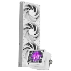 Thermalright Stream Vision 360 White - 360mm AIO Liquid CPU Cooler with 3.5-inch LCD (White)