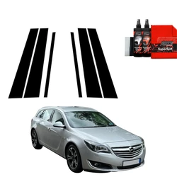 GrizzGlass BodyShield Black pillar film for Opel Insignia Kombi Facelifting (2013-2017) [6in1]