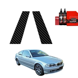 GrizzGlass BodyShield Carbon pillar film for BMW 3 E46 Coupe Pre-LCI (1999-2002) [2in1]