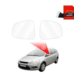 GrizzGlass ZeroDrop Rain-repellent mirror film for Ford Focus Mk2 Kombi Facelifting (2007-2011)