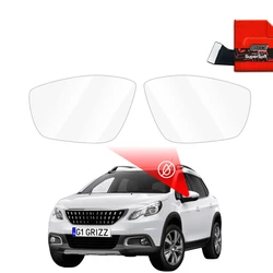 GrizzGlass ZeroDrop Rain-repellent mirror film for Peugeot 2008 (2013-2019)