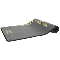 Στρώμα Γυμναστικής Amila NBR 10mm 80Kg Μαύρο ENORMOUS