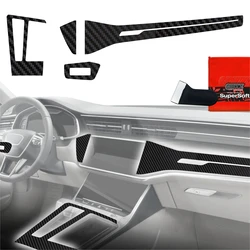 GrizzGlass PianoSkin Matte Interior film for Audi A6 C8 (2018-2024) [4in1]