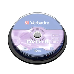 DVD+R Verbatim 4.7GB 10 Τεμαχια