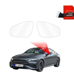 GrizzGlass ZeroDrop Rain-repellent mirror film for Mercedes CLE 300 (2023-2026)