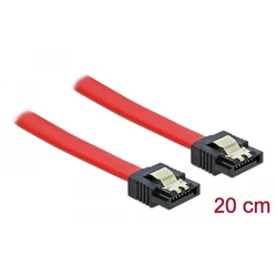 Καλώδιο SATA Delock 82675, 6 Gb/s, 20cm, κόκκινο