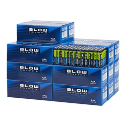BLOW Super Alkaline AAA Batteries - 40 pcs (20 blister packs x 2)