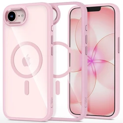 Tech-Protect Magmat MagSafe Apple iPhone 16e / 17e Soft Pink/clear