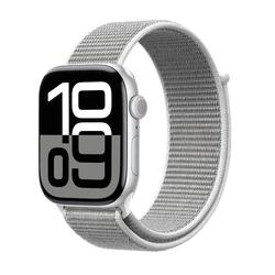 Crong Nylon Sport Band Apple Watch 38/40/41/42 mm (Silver Grey)