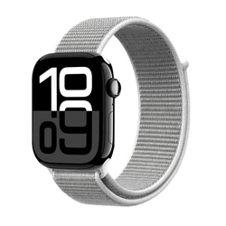Crong Nylon Sport Band Apple Watch 44/45/46/49 mm (Silver Grey)