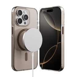 Crong Clear MAG Pro Apple iPhone 15 Pro MagSafe (desert)