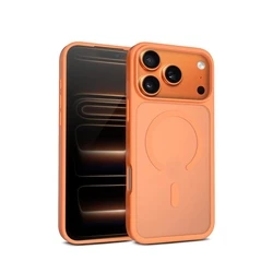 Crong Hybrid Matte Magnetic MagSafe Apple iPhone 17 Pro (orange)