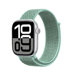 Crong Nylon Sport Band Apple Watch 38/40/41/42 mm (Atlantic Green)